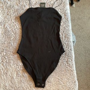 Women's Spaghetti Strap Bodysuit - Wild
Fable - Black